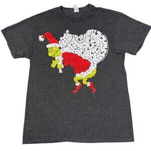 Delta Gray "How The Grinch Stole Christmas" T-Shirt SIZE-MEDIUM